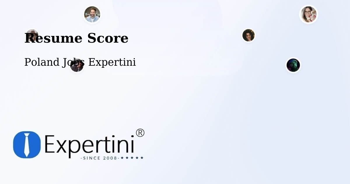 Resume Score & Job Description Match Tool – Dobra - Poland Jobs Expertini